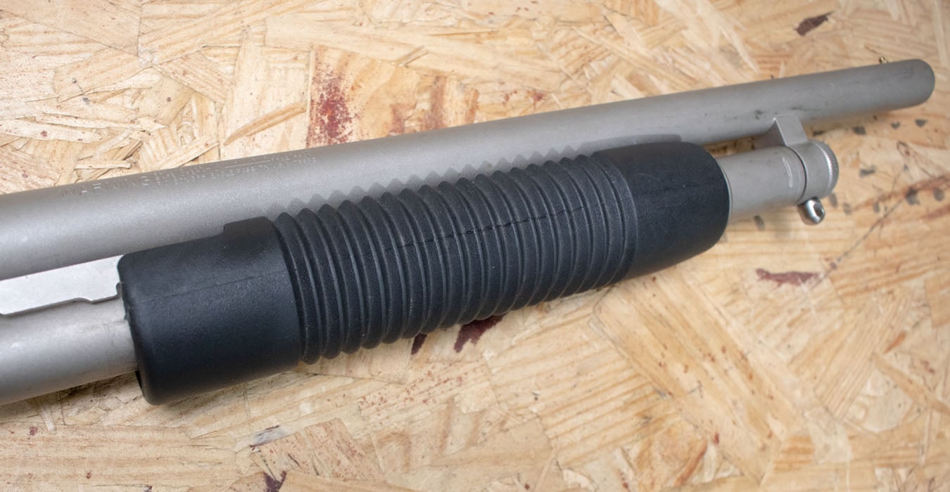 MOSSBERG 500 12 Gauge Police Trade-In Shotguns with Marinecote Finish